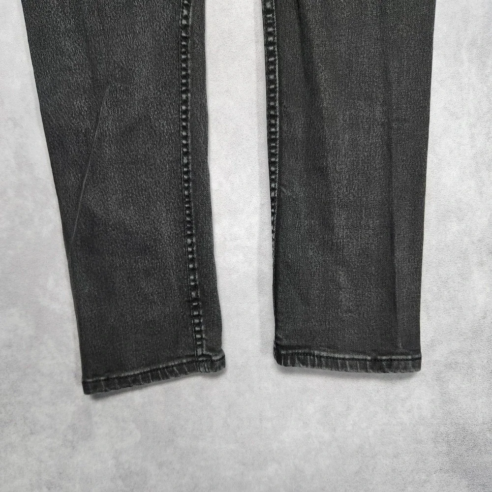 Levis 510 Skinny Fit Jeans Mens 32 to 34x30 Faded Black Denim‎ Pants